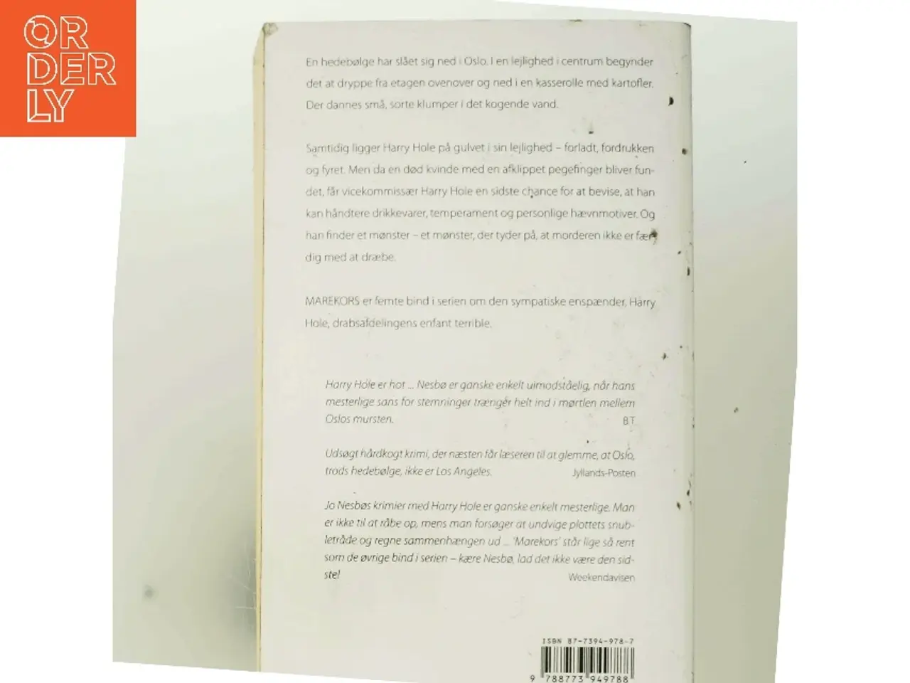 Billede 3 - Marekors af Jo Nesbø (Bog)