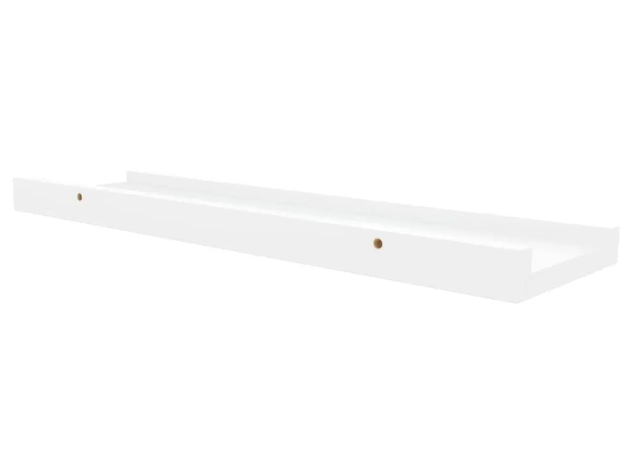 Billede 7 - Gallerihylder 2 stk. - 40 × 9 × 3 cm, MDF, hvid