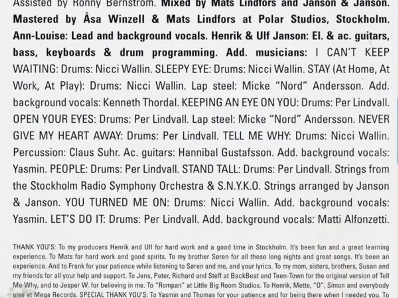 Billede 4 - Ann-Louise – Wonder Wheel – CD