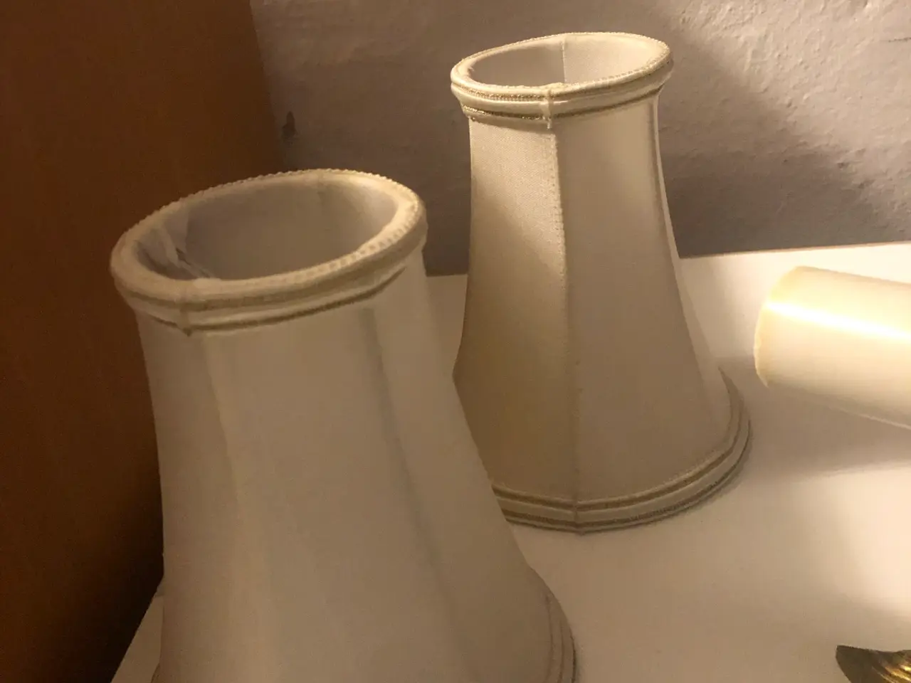 Billede 5 - Væglamper i messing. Vintage