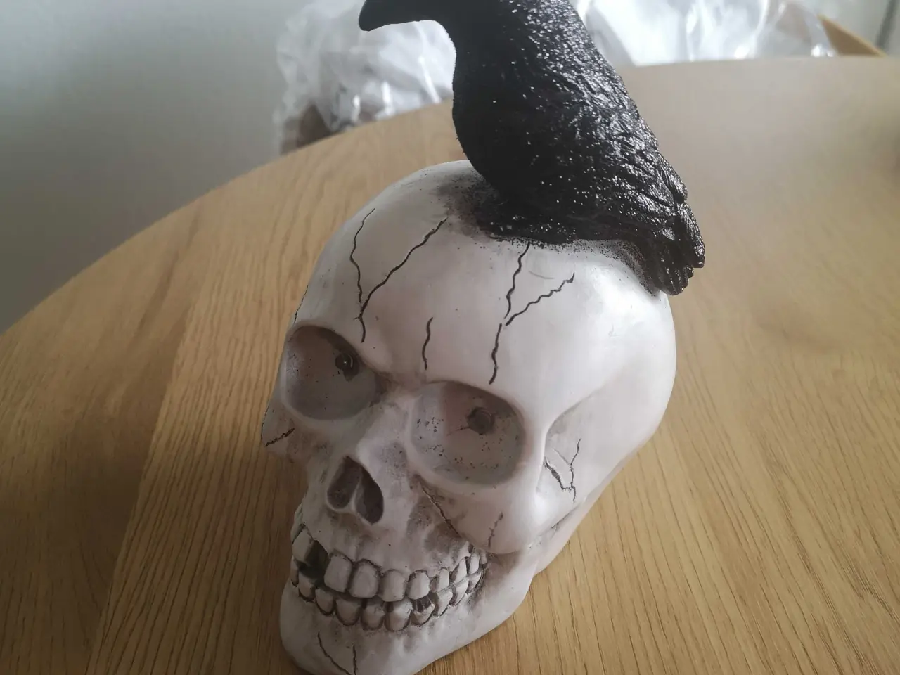 Billede 1 - Skull med Krage 