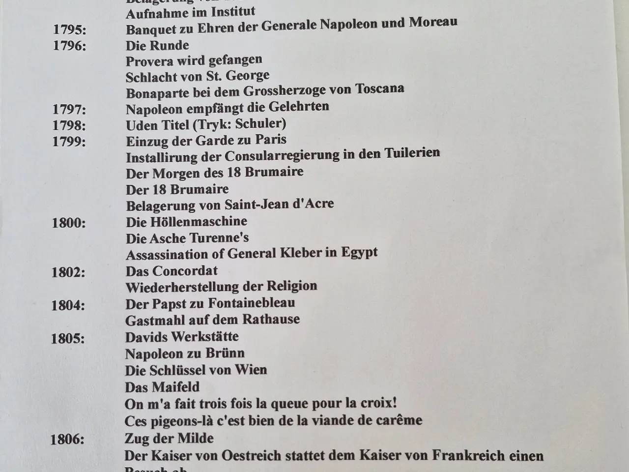 Billede 2 - Litografi: Napoleon "Vertag von Leoben"