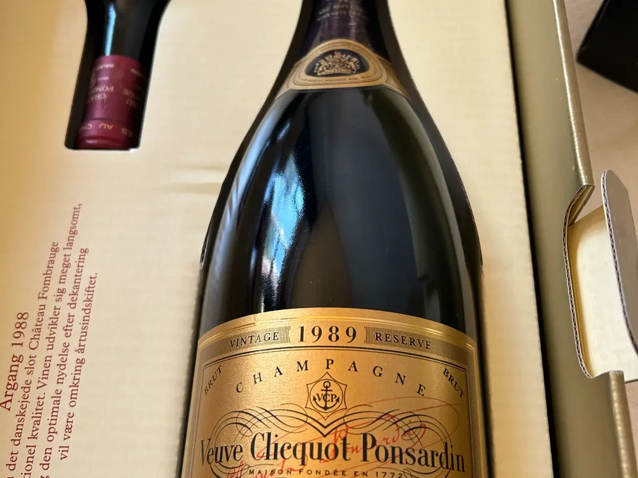 Billede 1 - Limited edition vin gavekasse med Magnum Flasker