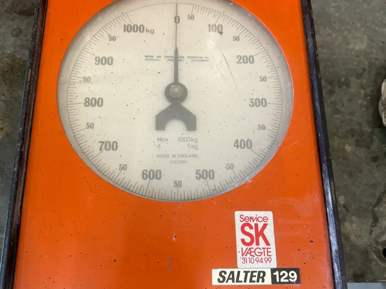 Billede 1 - Salter 1000 kg kranvægt