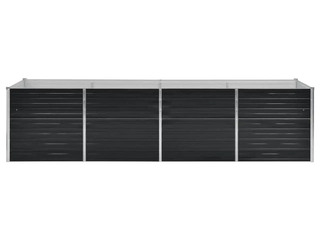 Billede 2 - Hævet plantekasse 320 x 80 x 77 cm - antracitgrå