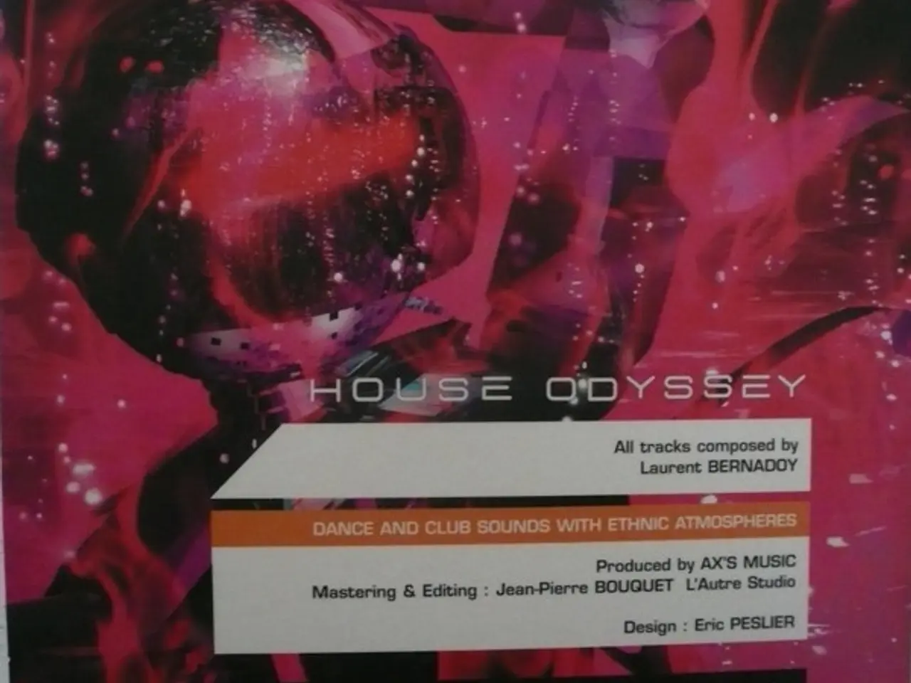 Billede 3 - Laurent Bernadoy – House Odyssey – CD