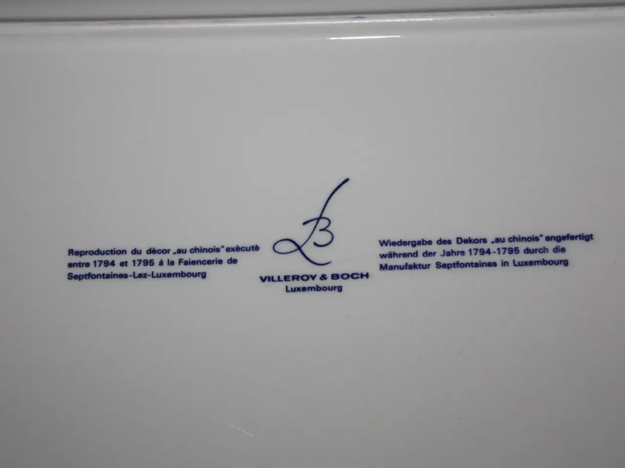Billede 3 - Villeroy & Boch Luxembourg fad "au chino