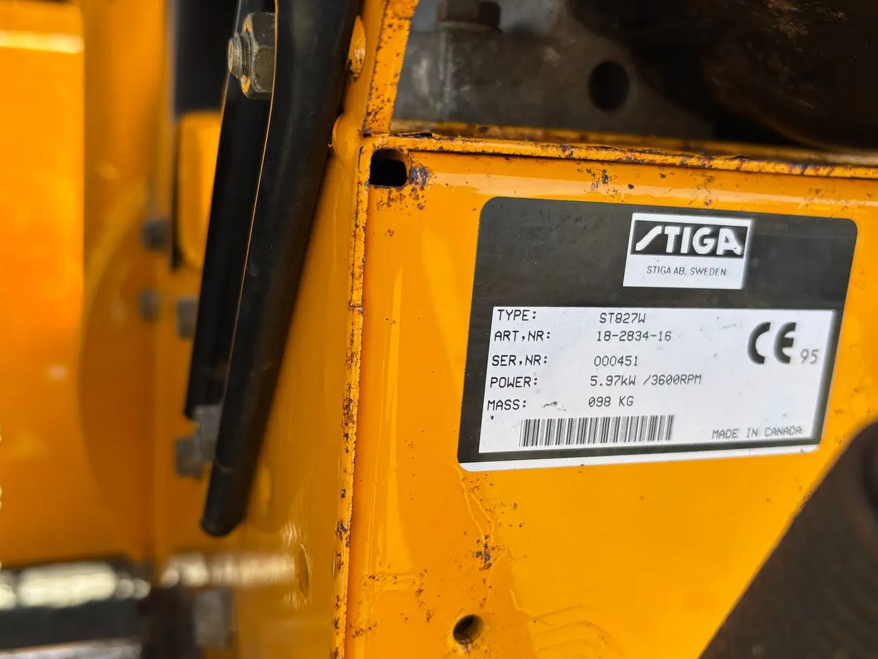 Billede 4 - Stiga ST827W