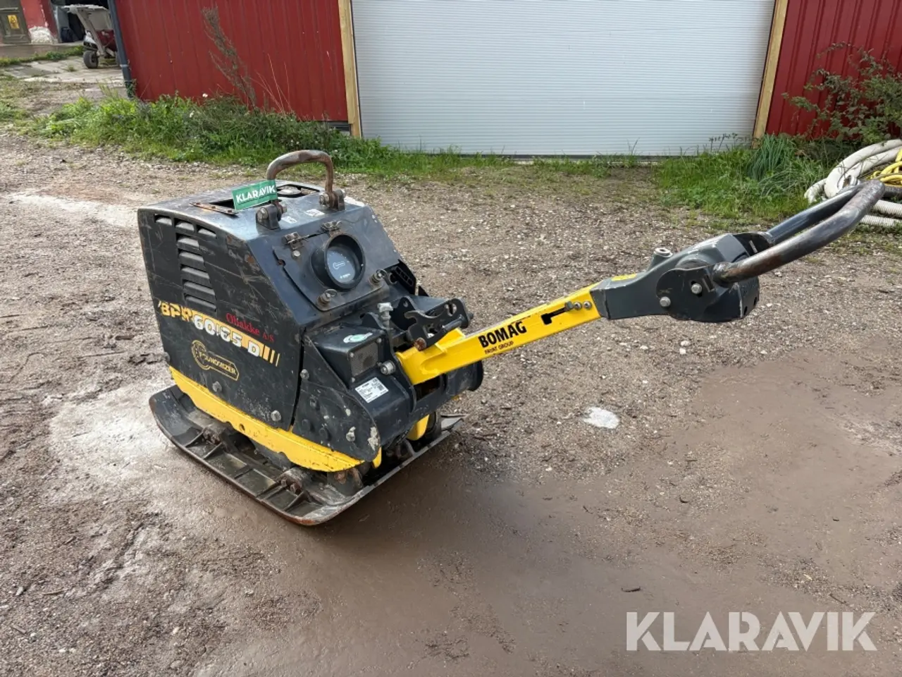 Billede 8 - Pladevibrator Bomag BPR 60/65 D/E - vendbar vibratorplade