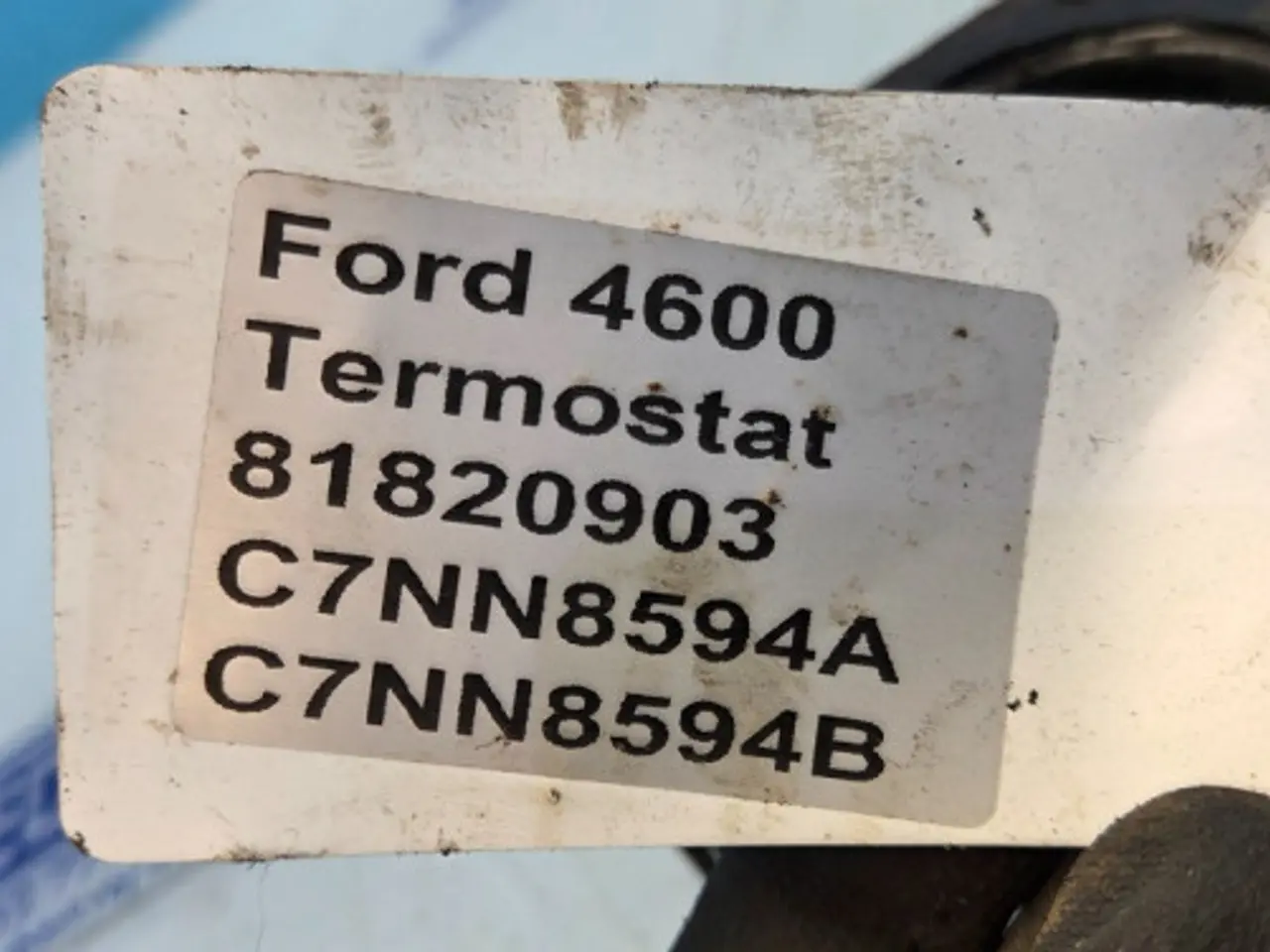Billede 3 - Ford 4600 Thermostathus C7NN8594A