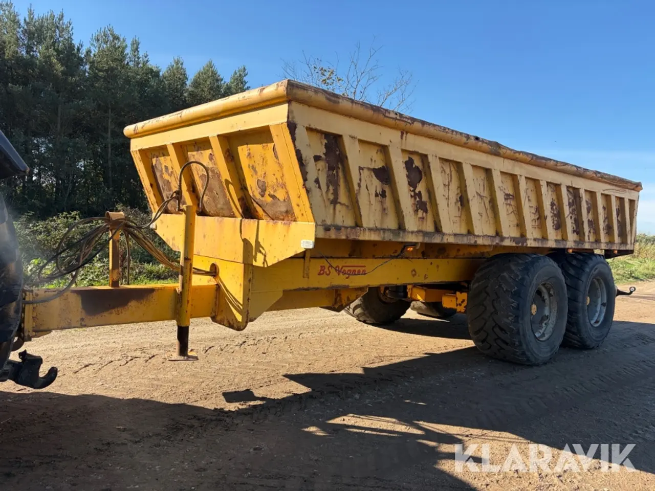 Billede 2 - Entrepenørvogn BS Vognen 22,5 ton