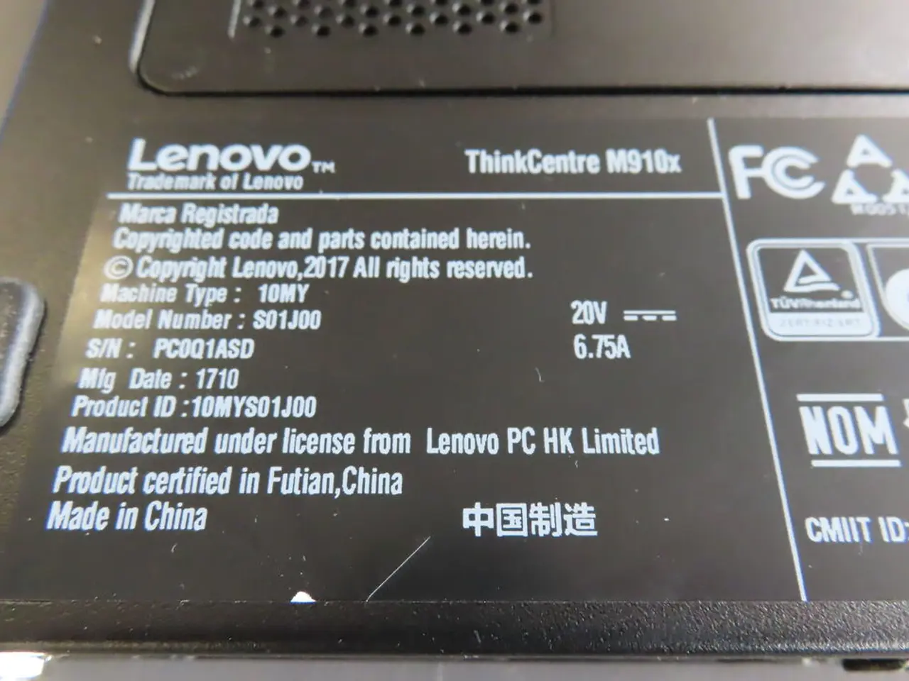 Billede 3 - Computer LENOVO ThinkCentre M910x