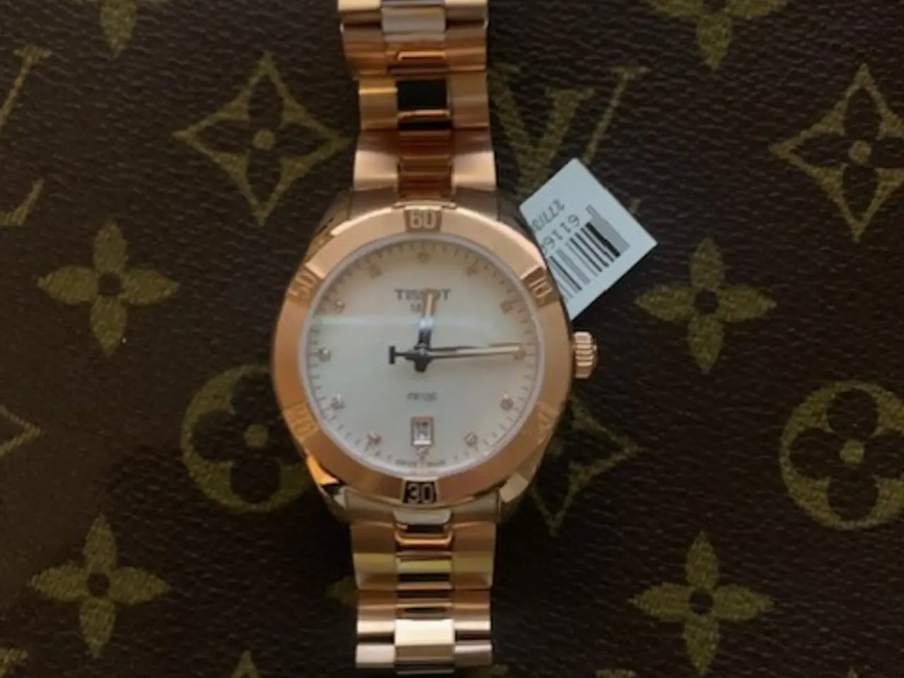 Billede 2 - Tissot Rosa Guld belagt stål ur