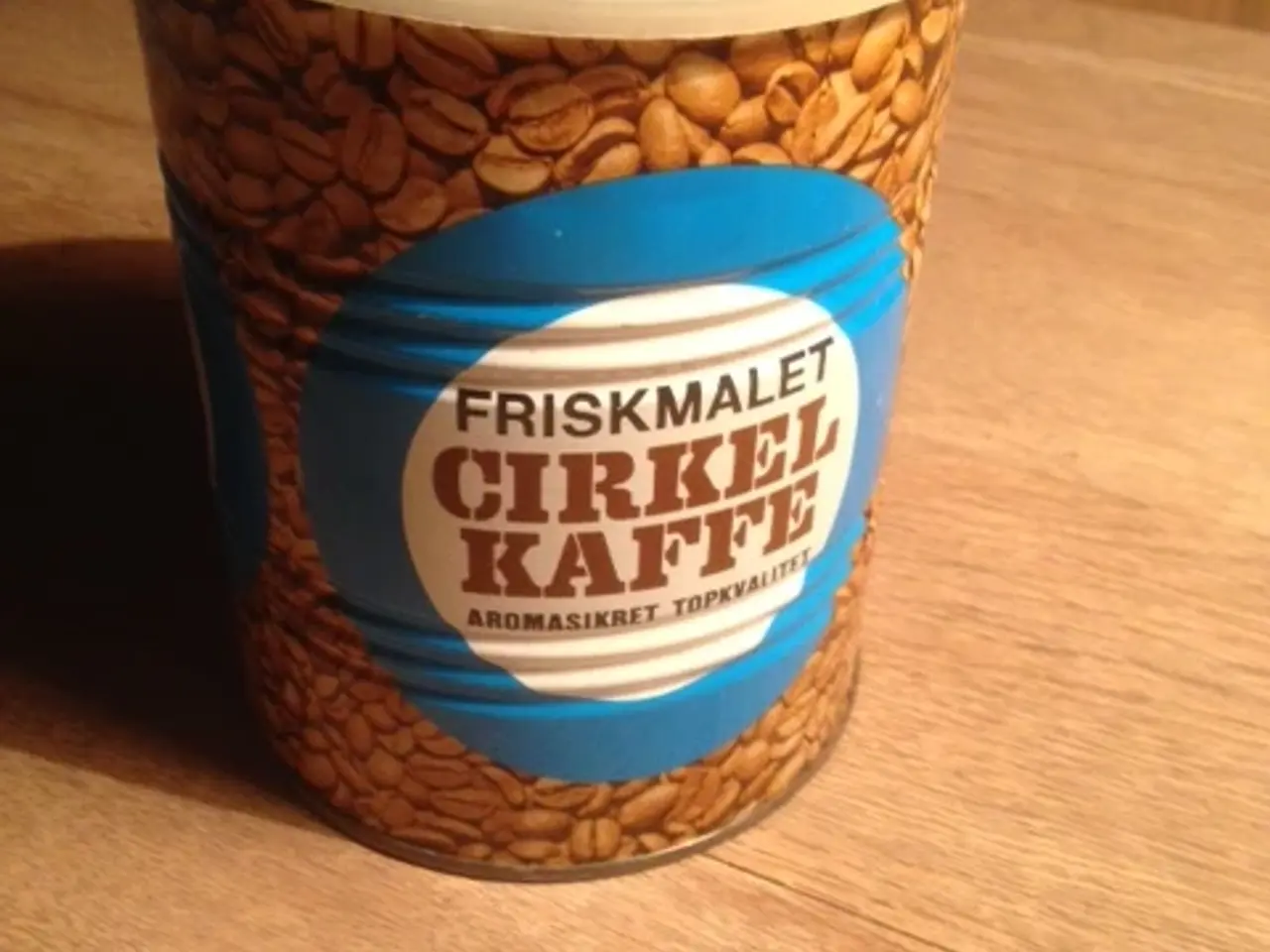 Billede 1 - Dåse / kaffedåse - Cirkel kaffe