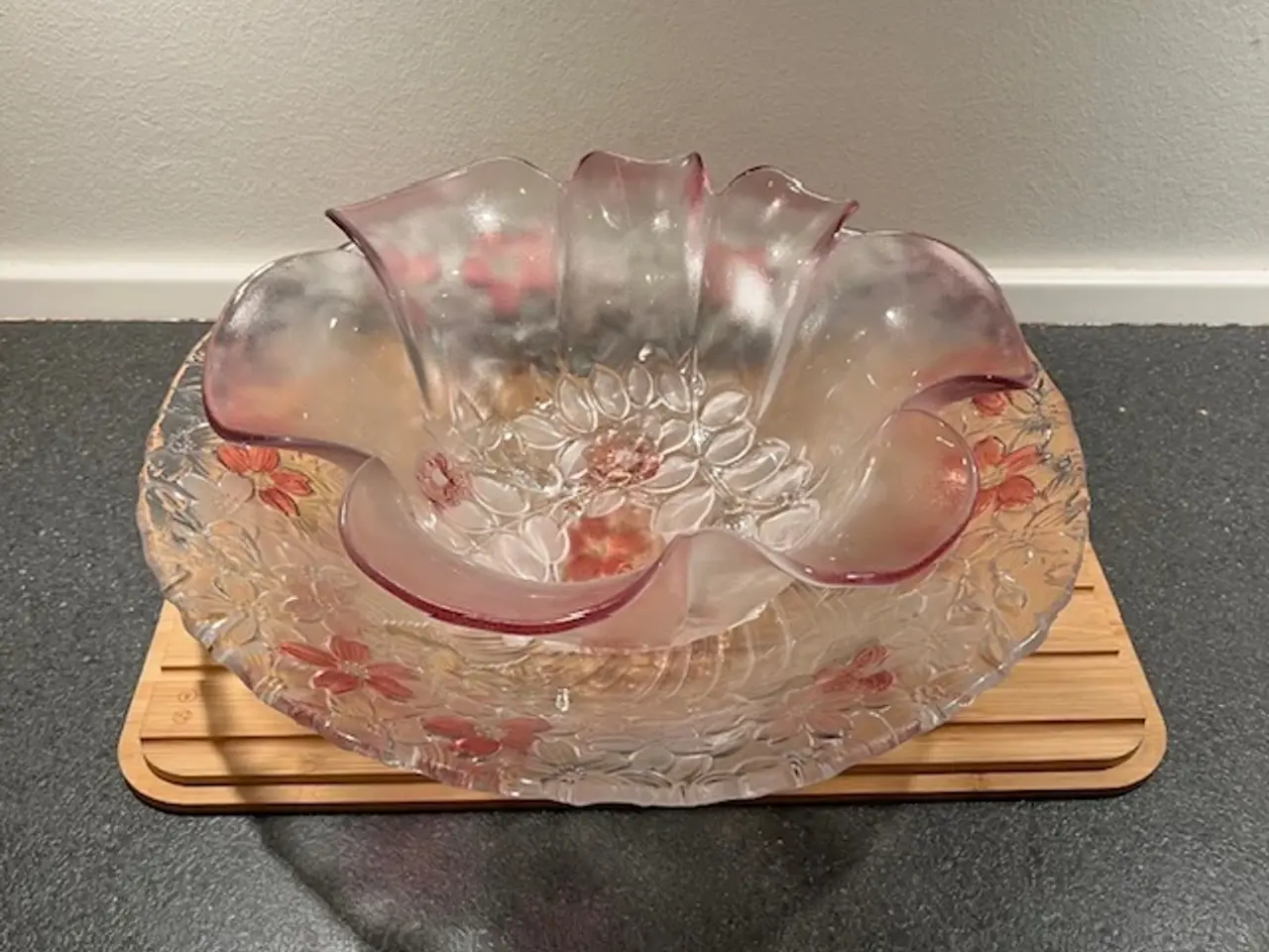 Billede 2 - Smukt vintage glassæt – Walther-Glass Rosella