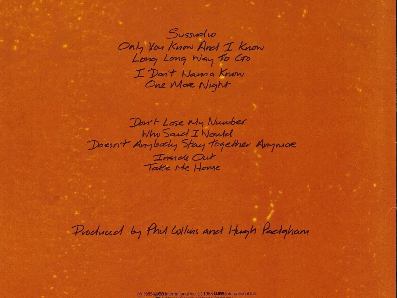 Billede 3 - Phil Collins 2 x LP 