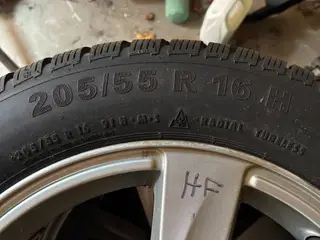Volvo vinterdæk med fælge