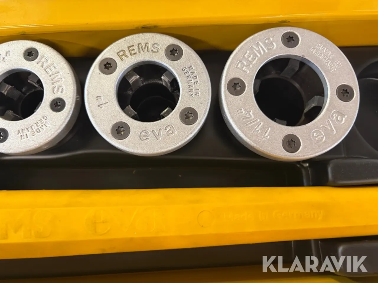 Billede 11 - Tristand plus rørskærer Rems Eva set R 1/2 - 1 1/4"