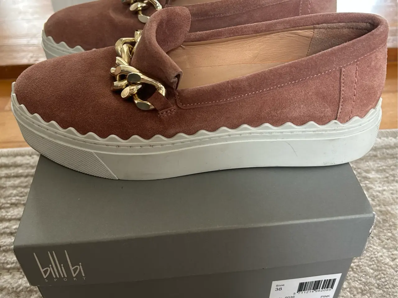 Billede 2 - Rosa loafers 