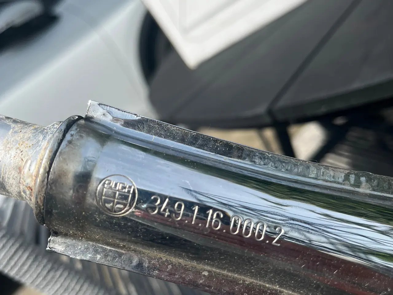 Billede 1 - Original udstødning puch monza