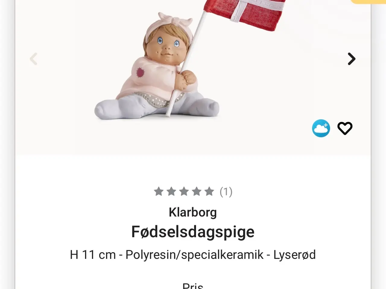 Billede 1 - Klarborg Fødselsdagspige