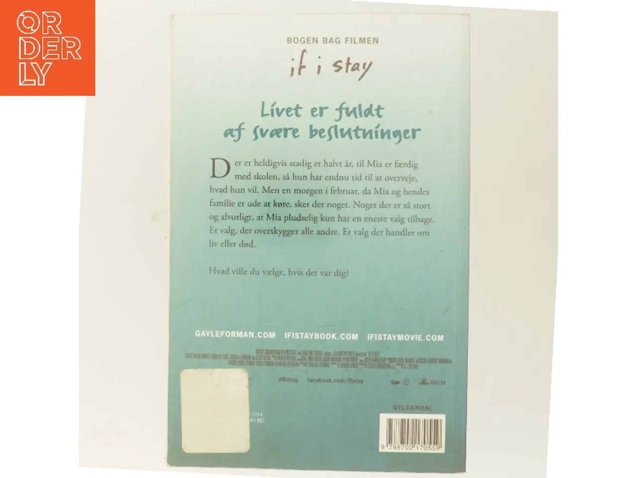 Billede 3 - Hvis jeg bliver af Gayle Forman (Bog)