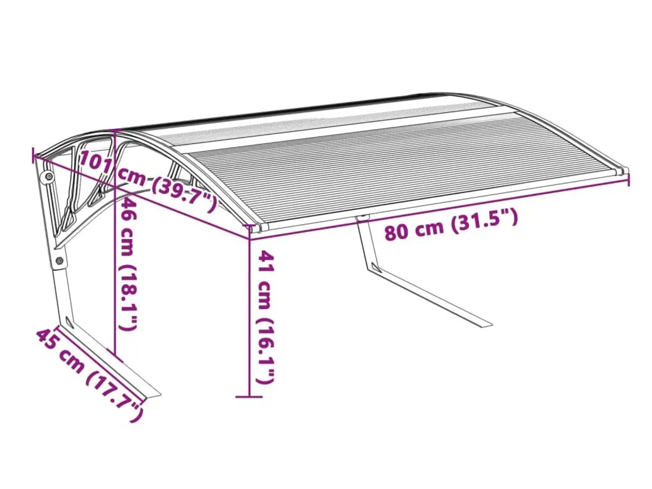 Billede 8 - Robotplæneklipper garage - sort, 80 × 101 × 46 cm