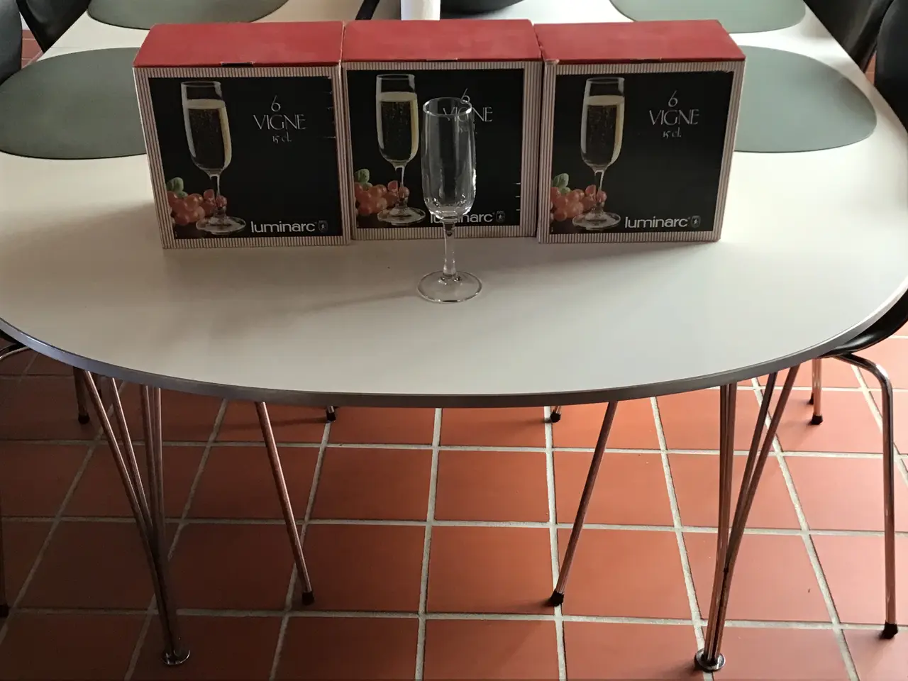 Billede 1 - Champagneglas