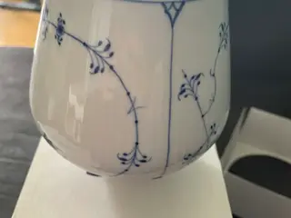 Missen riflet lille vase