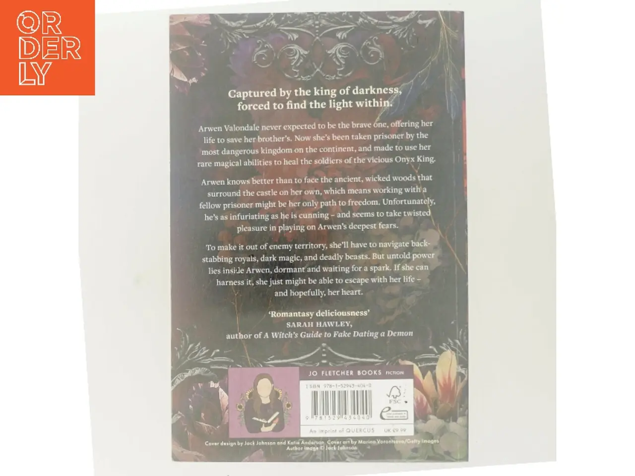 Billede 3 - A dawn of onyx af Kate Golden (Bog)