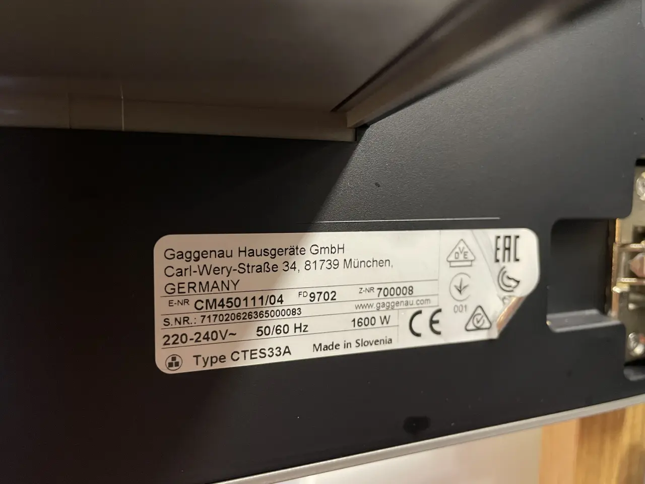 Billede 3 - Gaggenau kaffe maskine