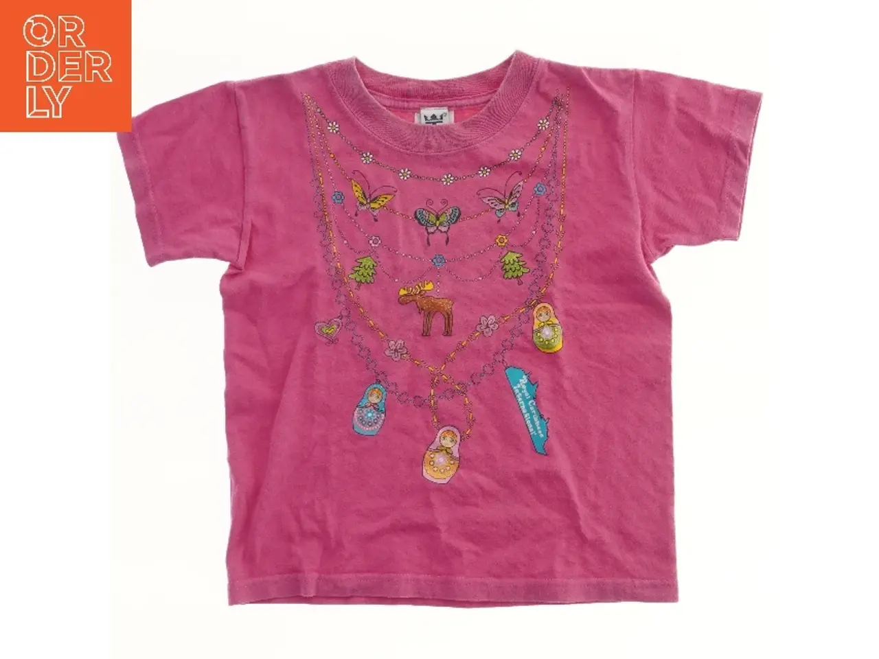 Billede 2 - T-shirt med print (str. XS)