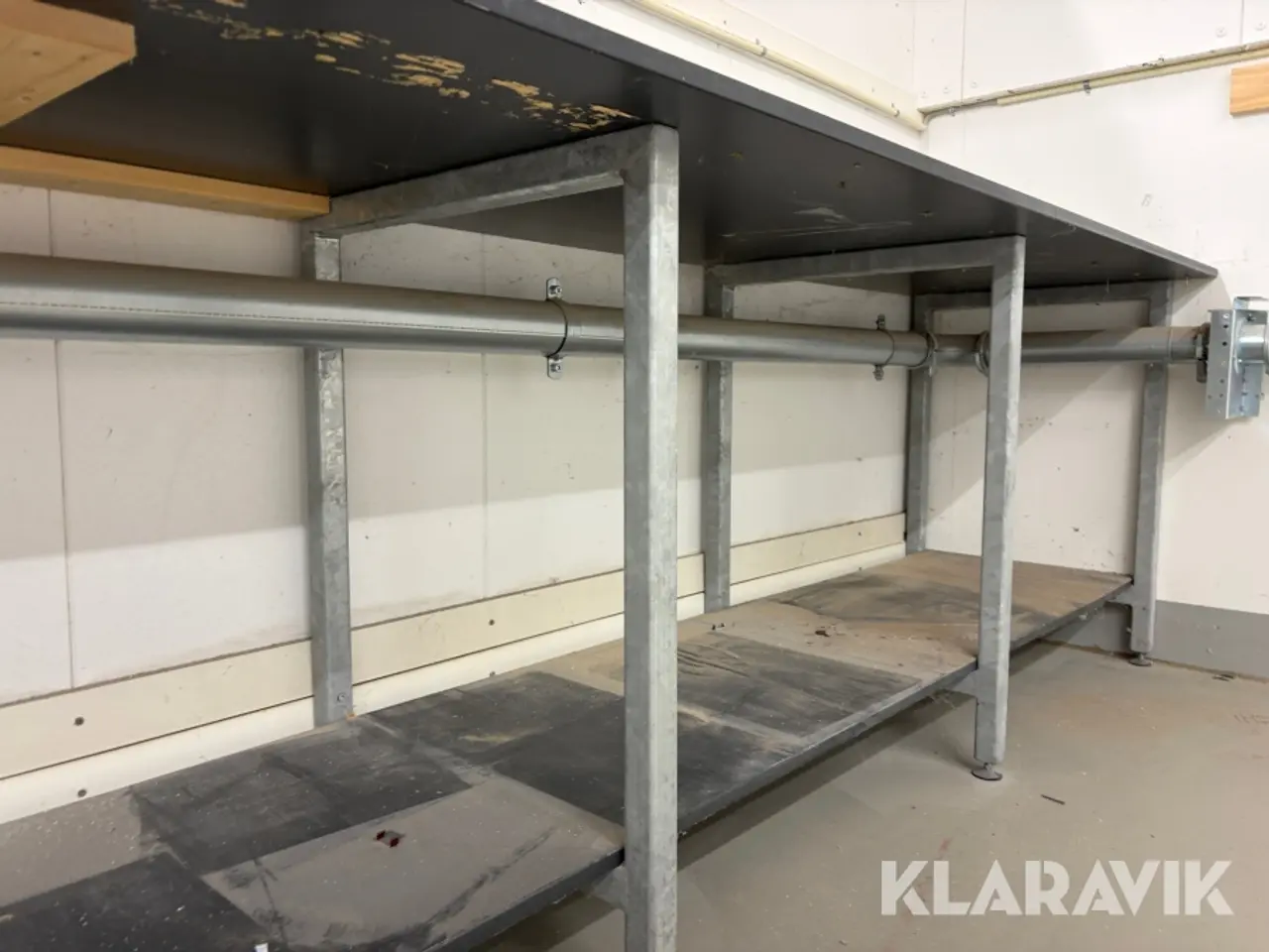 Billede 7 - Arbejdsbord med metalramme
