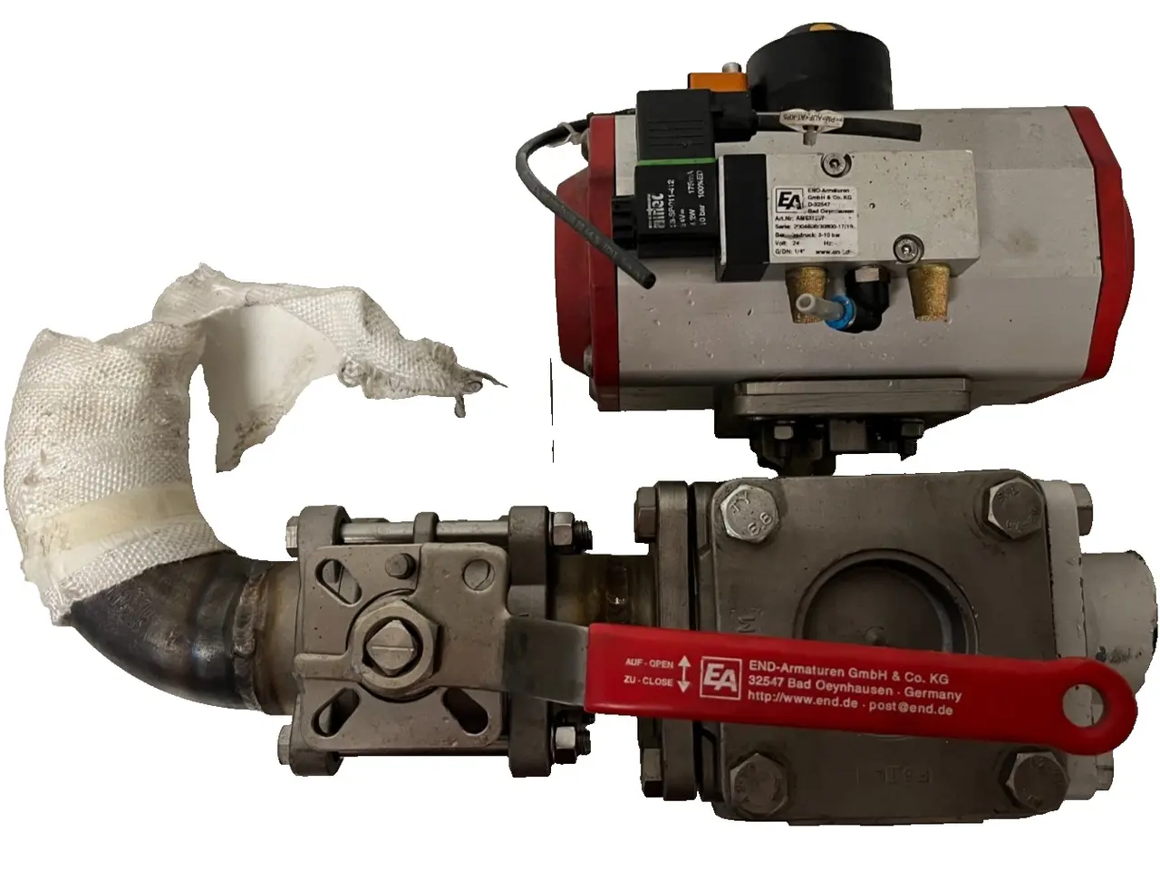 Billede 1 - END-Armaturen ZD311567 DN50 Ball ventil Pneumatic
