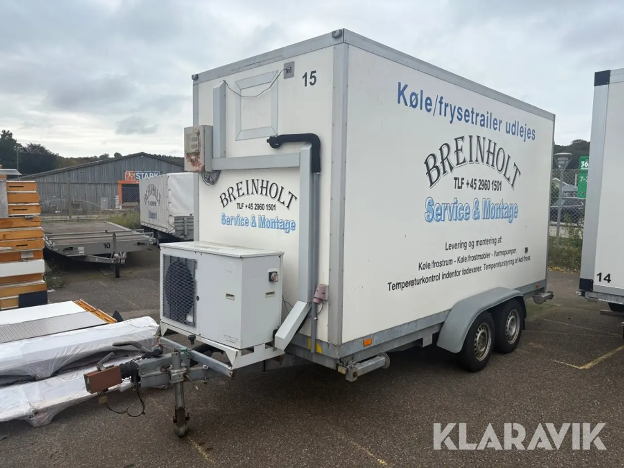 Billede 1 - Køle-/frysetrailer Eurowagon 2.600 kg