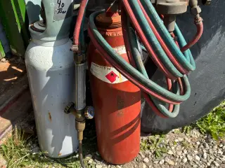 Skærebrænder sæt gas og ilt