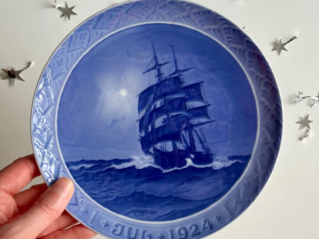 Billede 2 - Royal Copenhagen juleplatte, 1924