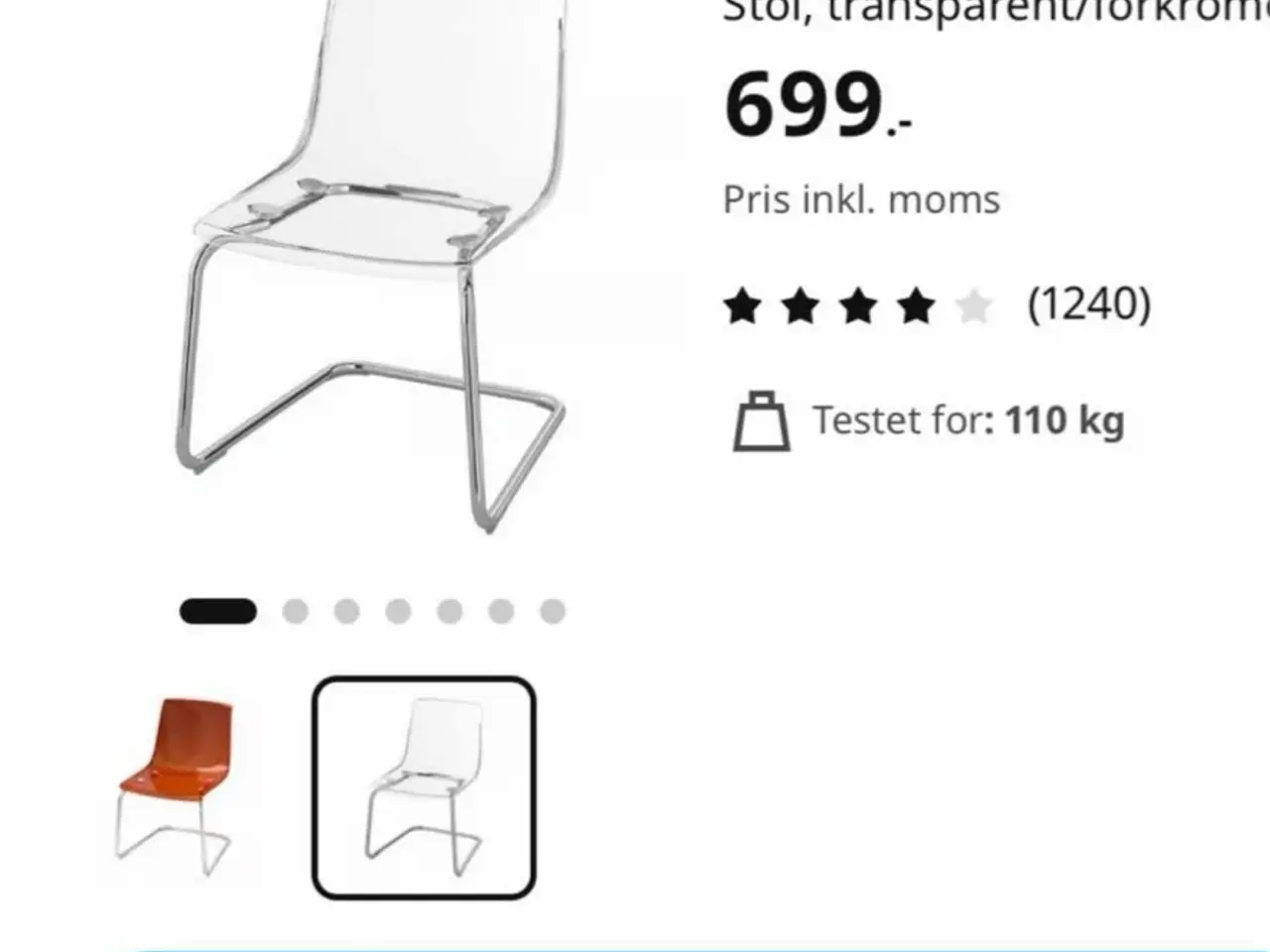 Billede 1 - Stol