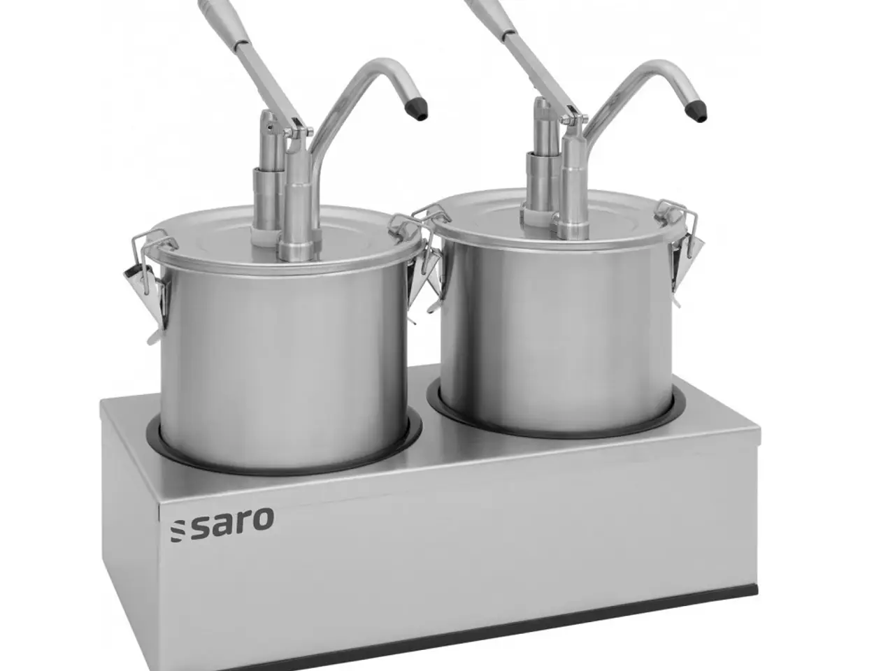 Billede 1 - Dobbelt saucedispenser 2x 4,5 liter med holder