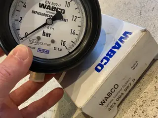 WABCO trykluft / bremsetryk ur 16 bar