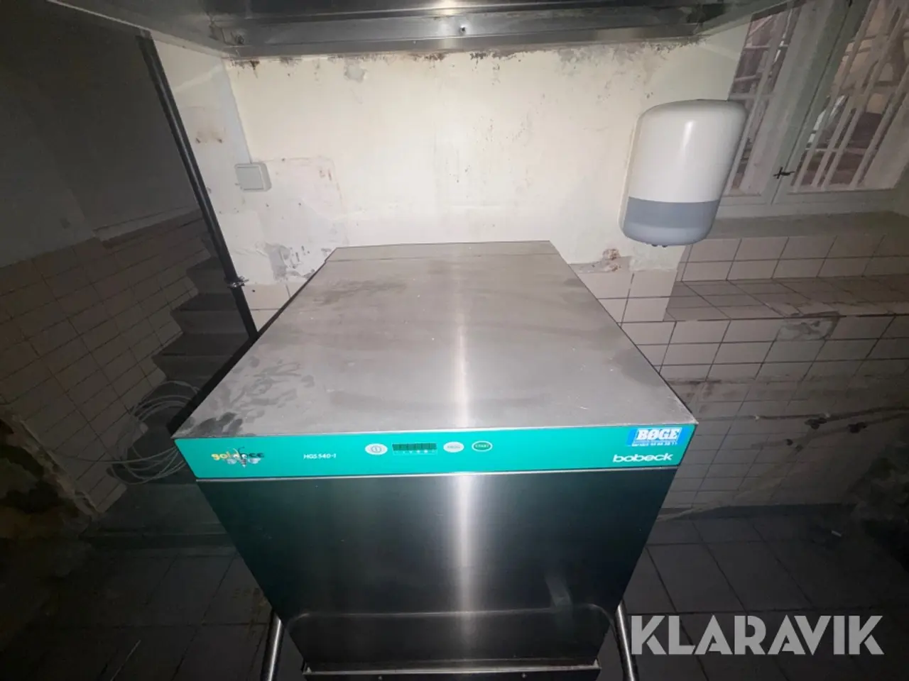 Billede 11 - Industriopvaskemaskine Bobeck Goldbee HGS540-1. Hætteopvaskemaskine
