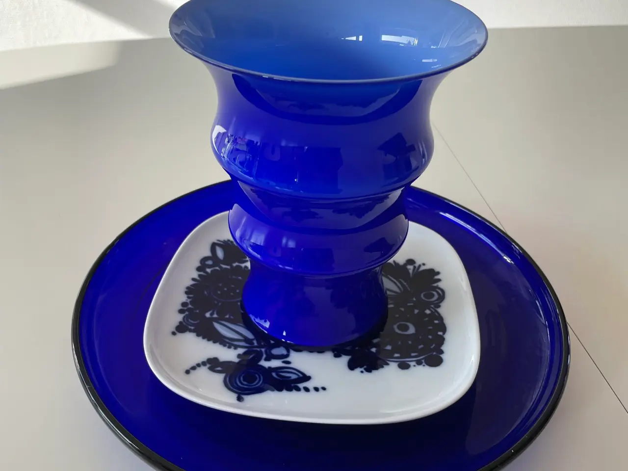 Billede 2 - Blå glaskunst, Rosenthal