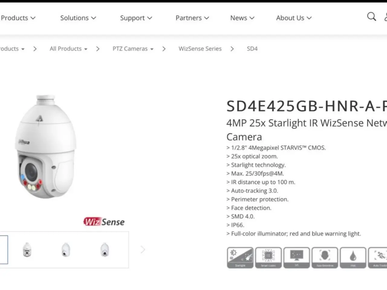 Billede 3 - Dahua / EmpireTech PTZ4M-25X-PV 4MP