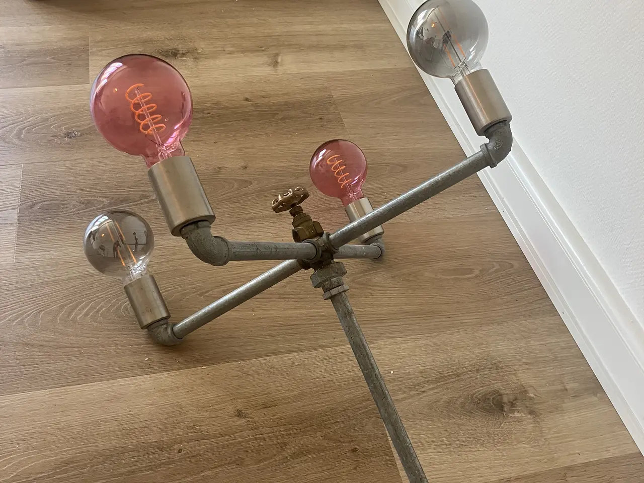 Billede 4 - Unik håndlavet lampe