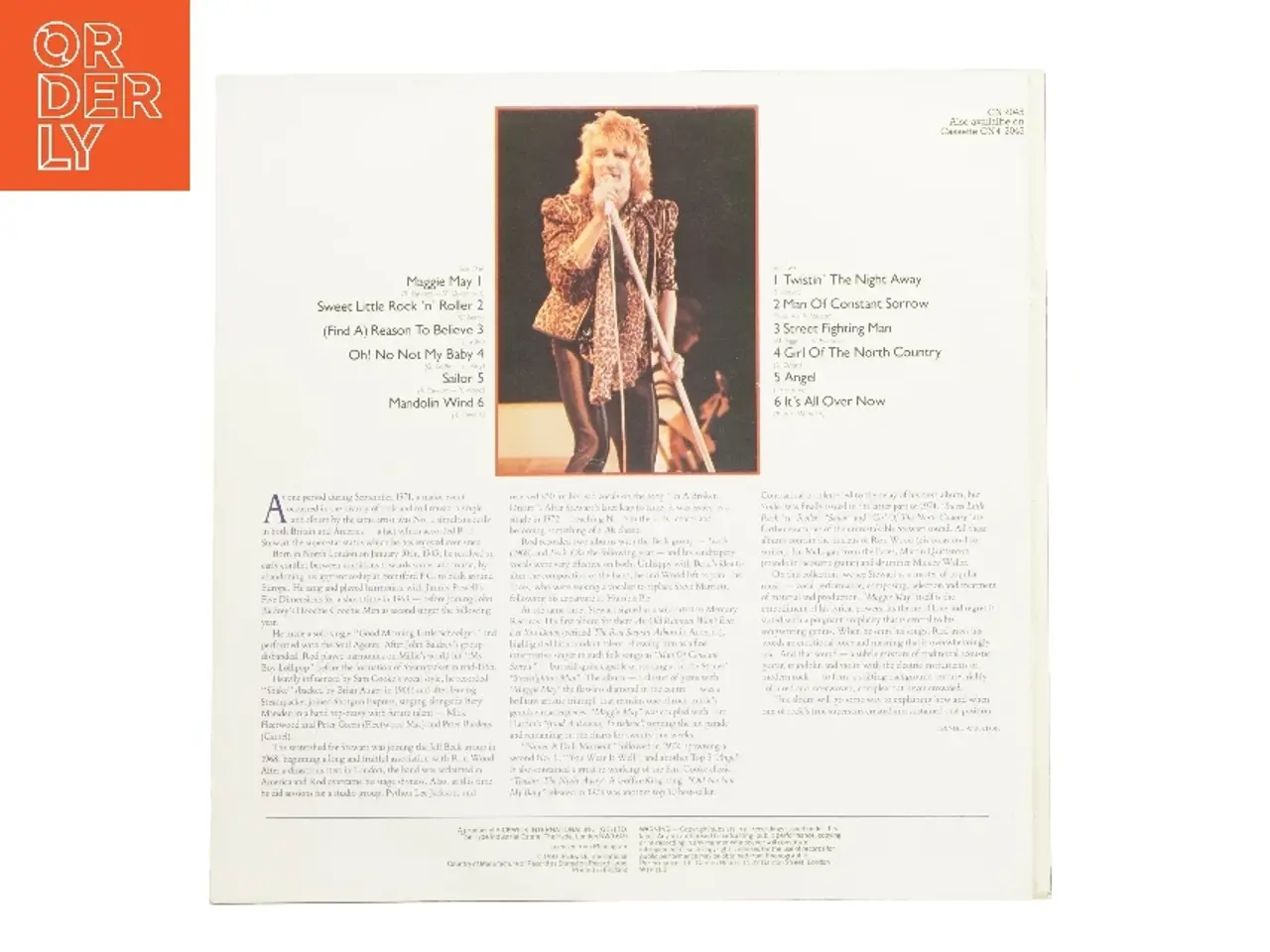 Billede 2 - Rod Stewart 'Maggie May' LP fra Rod Stewart