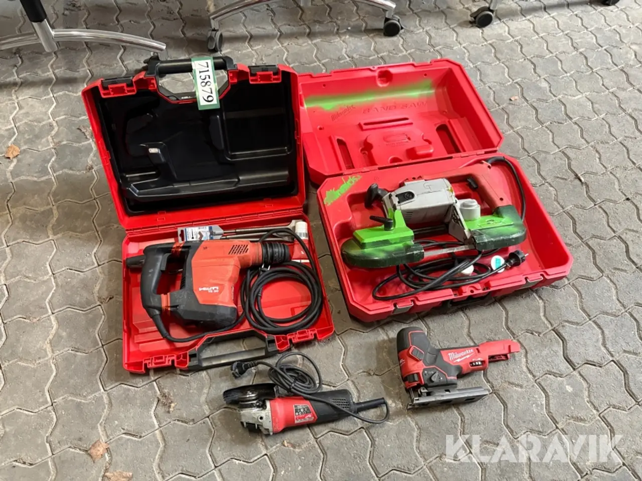 Billede 1 - Håndværktøj Milwaukee/Hilti - 4 dele