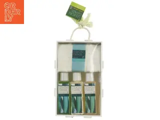 Lemon Grass badegave sæt fra Amélie (str. 23x14 cm)
