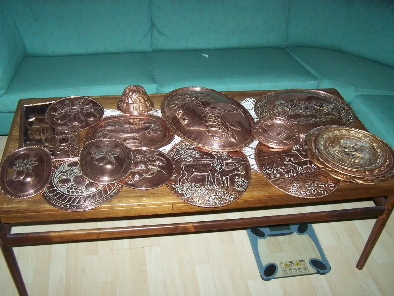 Billede 1 - Kobberplatter