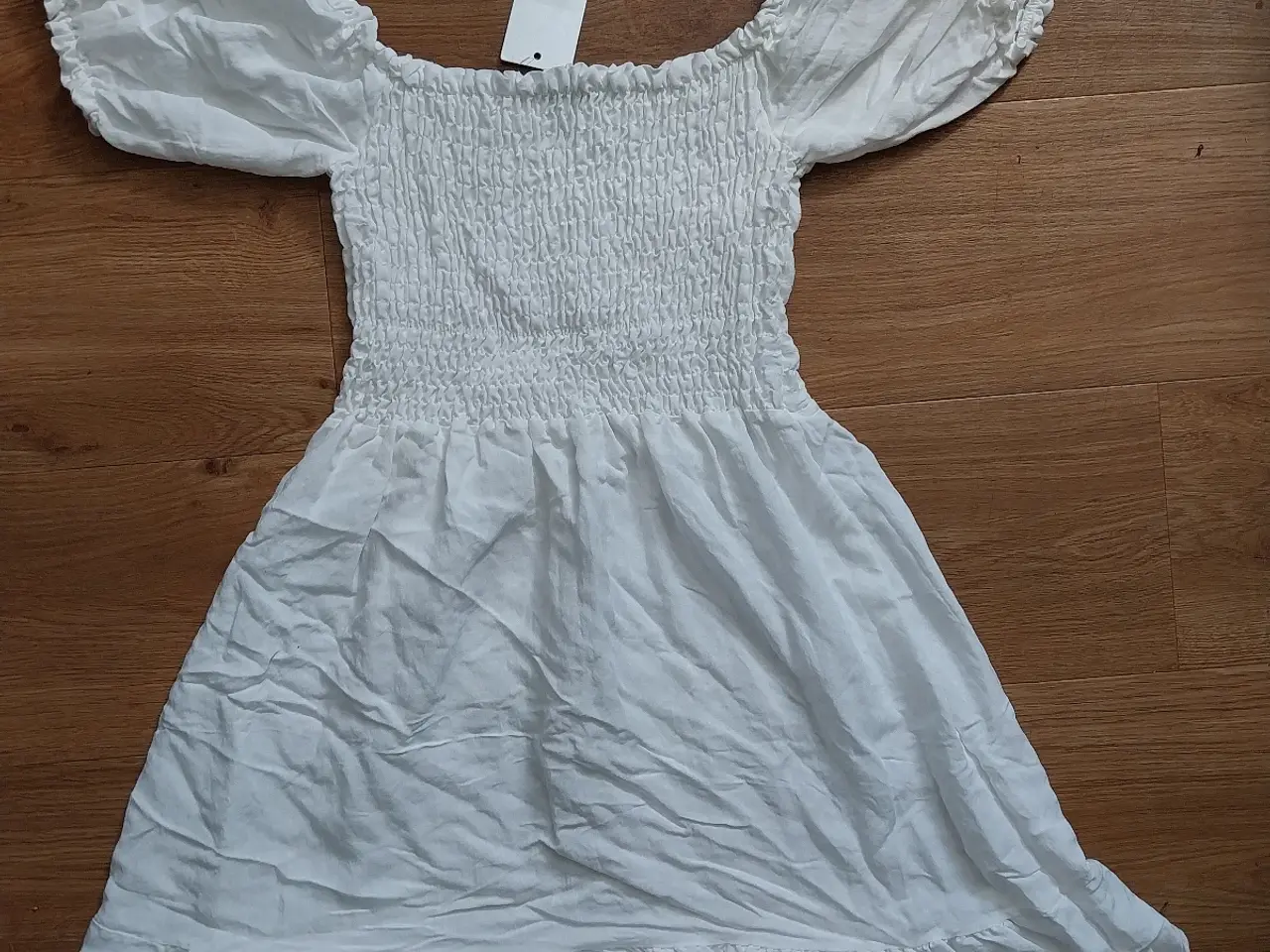 Billede 1 - Hvid kjole str. S/M
