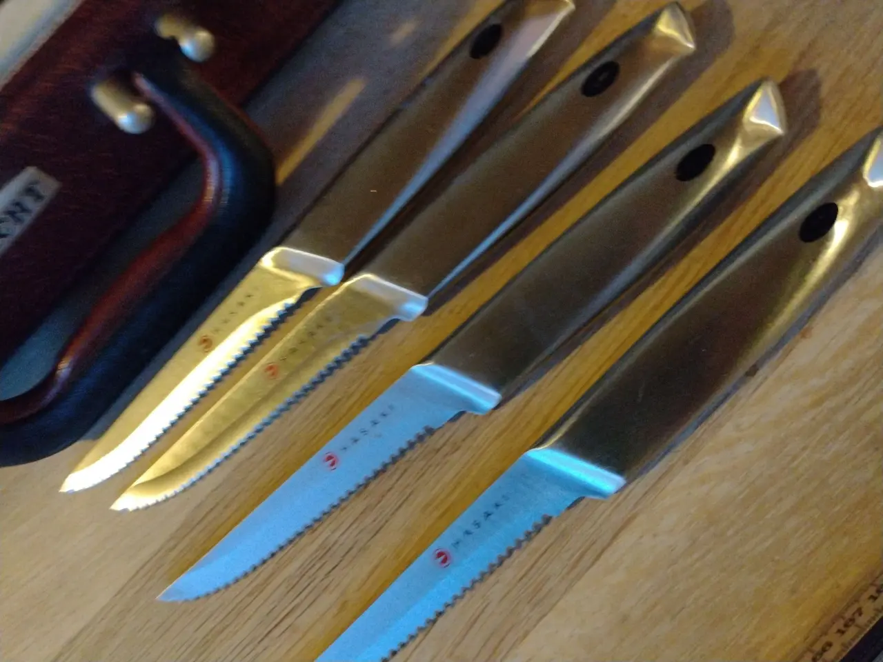 Billede 4 - Kniv sæt i kuffert